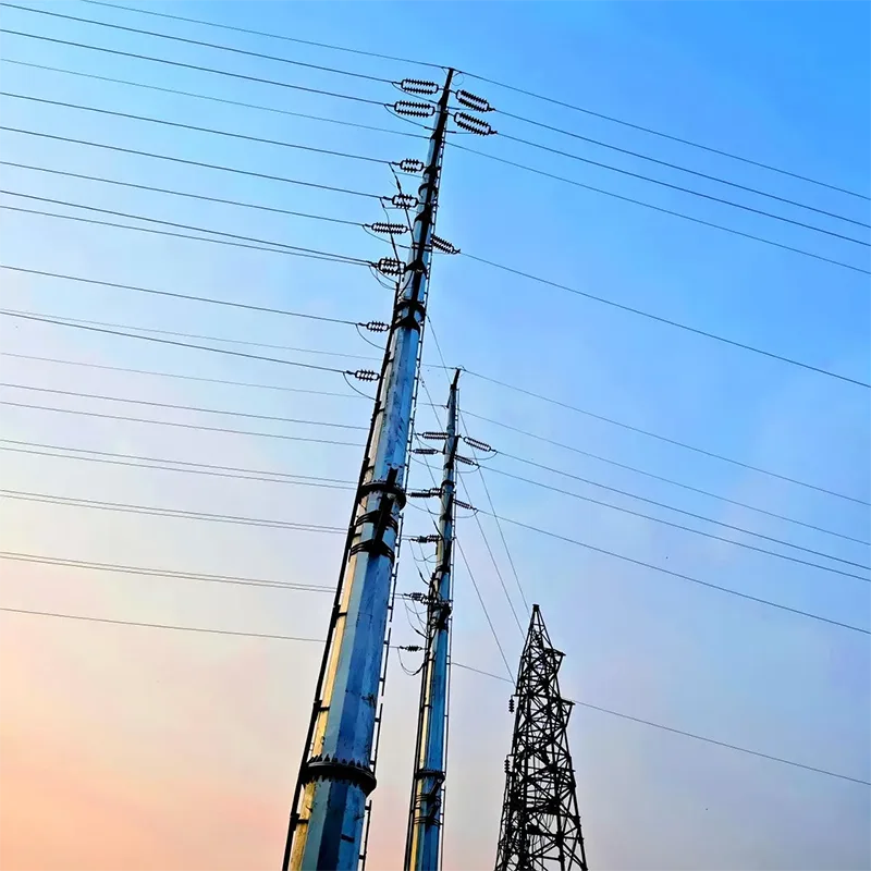 Ce qui fait de la tour à tube d'acier unique de la ligne de transmission monopôle un choix supérieur pour les infrastructures modernes