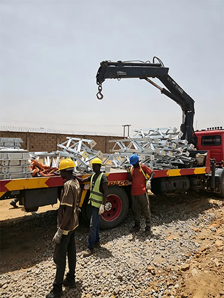 Progrès sur site pour le projet de sous-station Nigeria Zaria 330kV